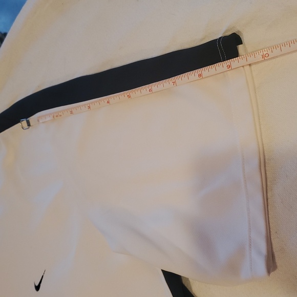 Nike DRI-FIT Running White & Black Sz. L Shirt - Picture 13 of 13